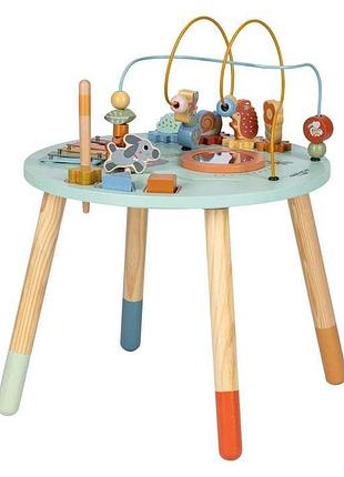 Интерактивный стол free2 play деревянный playzone, синий