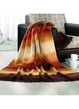 Плед хлопок 200х220см lander lotus