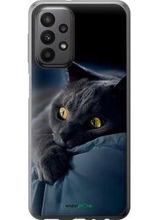 Чохол на samsung galaxy a23 a235f димчастий кіт "825u-2587-7673"