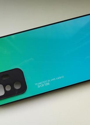 Чехол градієнт скляний для xiomi poco x3 gt