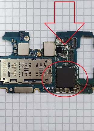 Неисправная плата samsung m307fn galaxy m30s для телефона