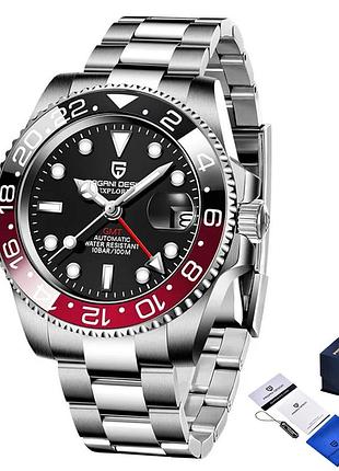 Pagani design pd-1662 silver-black-red