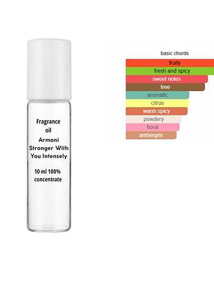 Масляный парфюм армани stronger with you intensely 10 мл