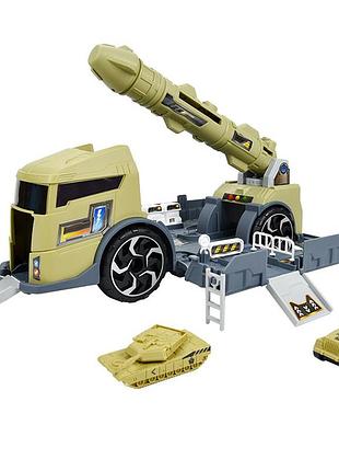 Детский военный грузовик с ракетной установкой