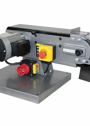 Шлифовальный ленточный станок по металлу jet jbsm-100t: 400в, 1,5 квт, шлиф. лент-100 х 1220 мм