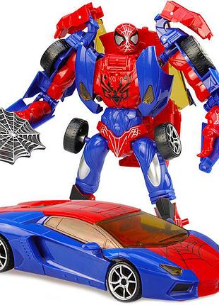 Робот трансформер спайдермен игрушка
