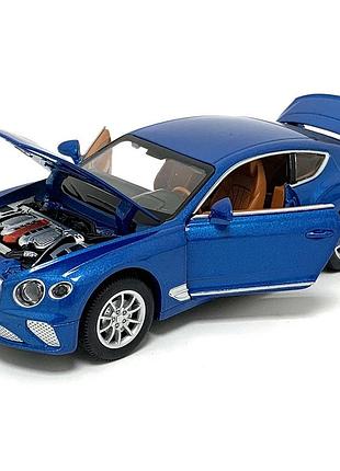Металлическая инерционная машинка bentley continental gt