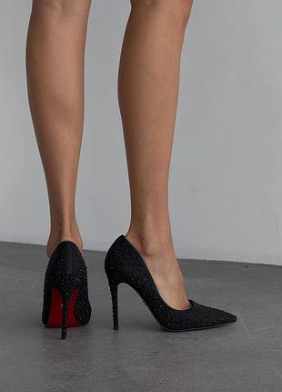 Шикарные праздничные туфли в камешках ♥️11370