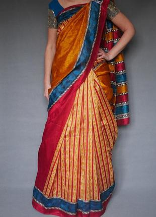 Сари индийское с чоли