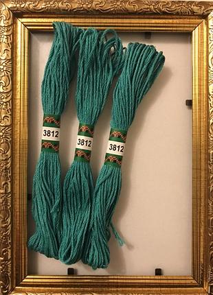 Мулине peri 3812 8м, 100% длинноволокнистый египетский хлопок, нитки для вышивки