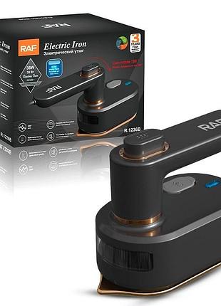 Дорожный мини утюг с тефлоновой подошвой 38 вт raf r.1236b