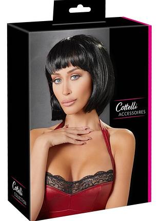 Перука чорна donna