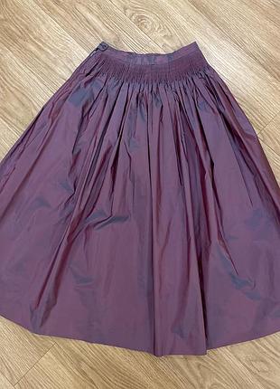 Спідниця із 💯 шовку зібрана в ручну . шовк переливається хрусткий