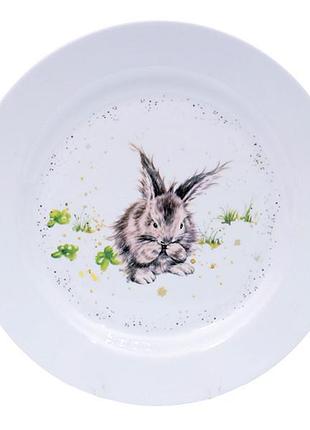 Тарелка сервировочная lefard кролик 25 см 358-909