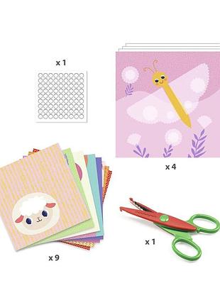 Djeco набір для створення колажу "фігурні картинки"