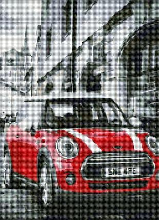 Алмазная мозаика mini cooper идейка 40 х 50 amo7104