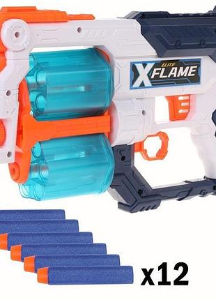 Игрушечное оружие бластер x-warrior с мягкими пулями