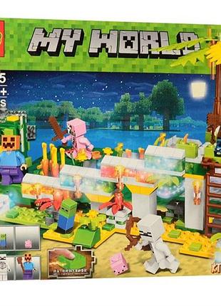 Конструктор my world морковная ферма qs08 44085