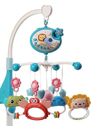 Мобиль на кроватку с проекция звездного неба на украинском языке