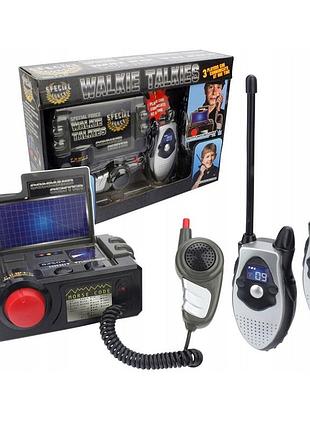 Дитячий набір рацій зі станцією командного центру walkie talkies