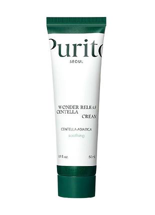 Заспокійливий крем з центеллою purito seoul wonder releaf centella cream 50 ml