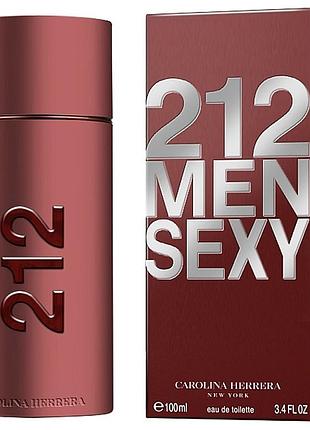 Carolina herrera 212 sexy men туалетна вода