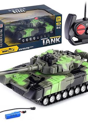 Іграшка танк на радіокеруванні з акумулятором