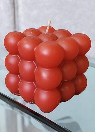 Свеча «bubble cube» с ароматами природы мята