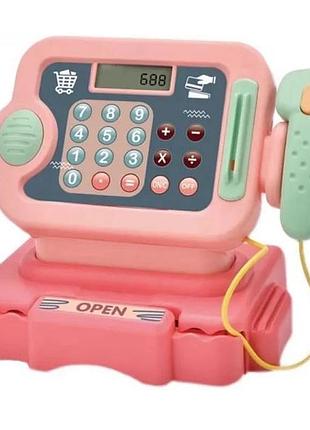 Ігровий набір касовий апарат з аксесуарами сканером і калкулятором