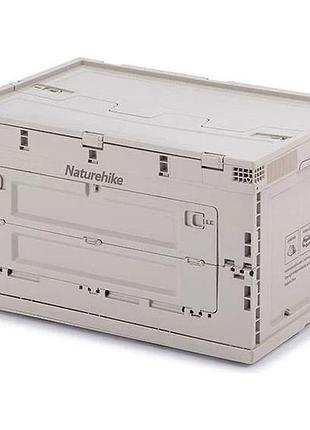 Складаний контейнер naturehike nh20sj036 80 л, сірий