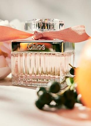 Chloé rose tangerine туалетная вода (мини)