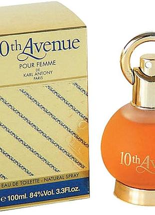10th avenue pour femme 100 мл. туалетная вода женская karl antony авеню