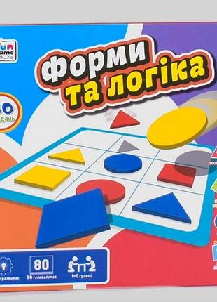 Развивающая игра "формы и логика" ukb-b 0034