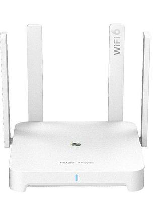 Беспроводной двухдиапазонный гигабитный маршрутизатор wi-fi 6, серии ruijie reyee rg-ew1800gx pro, 180 х 180 х