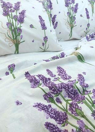 Постільна білизна лаванда ранфорс люкс moonlight (євро максі)