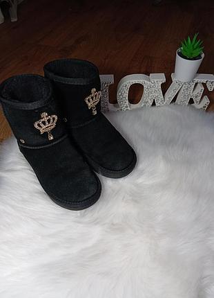 Зимние теплые угги угги размер 33-20 см 👑 
(натуральная замша)