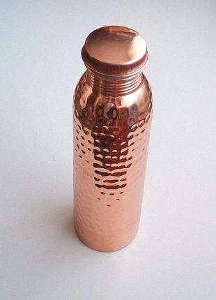 Медная бутылка для воды, 900 мл