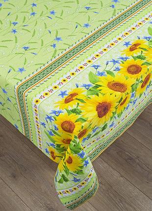 Скатерть хлопок 140х180 sunflowers