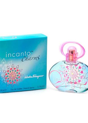Salvatore ferragamo incanto charms 50 мл. туалетная вода женская