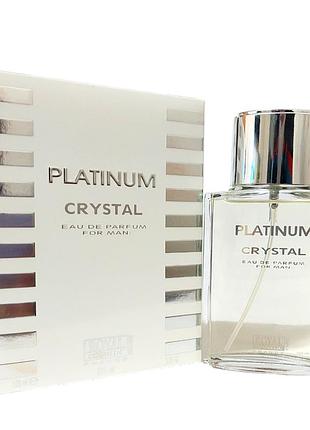 Platinum crystal парфюмированная вода мужская 100 мл. royal cosmetic платинум кристал