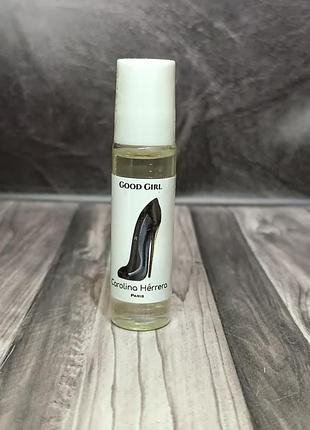Масляный парфюм женский carolina herrera good girl (каролина эррера гуд гел) 10 мл.