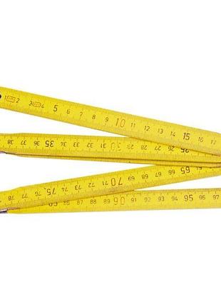 Линейка деревянная сложная 1м 5 частей mega