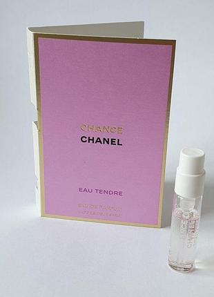 Chanel chance eau tendre парфюмированная вода (пробнiк)