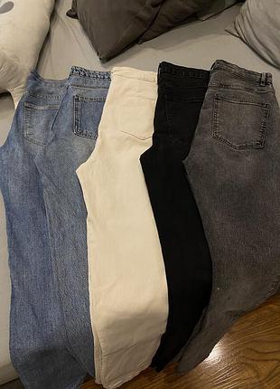 5 пар джинсів за 500 грн в ідеальному стані с-м розмір