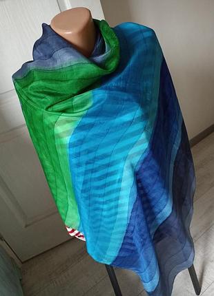 Велика хустку шовкова розпис батік