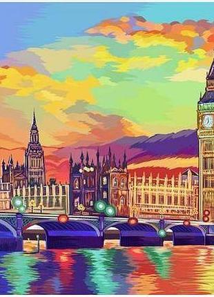 Картина за номерами лондон 400*500 мм