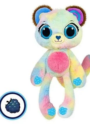 Мягкая игрушка капибара с ароматом "bubble pops мини "черничный медвеженок" (20 см)