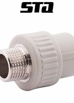Муфта с наружной резьбой sta d20*1/2н, украина
