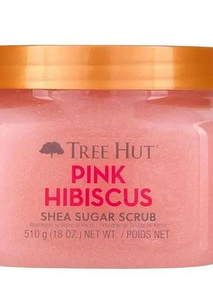 Скраб для тіла tree hut pink hibiscus sugar scrub 510g
