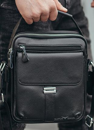 Кожаная мужская сумка через плечо tiding bag 80103-37